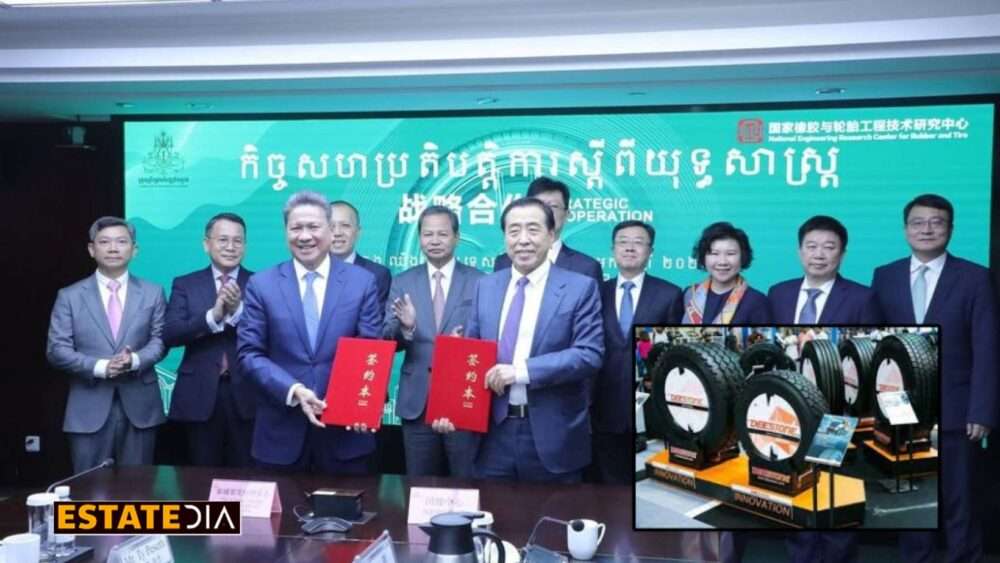 Cambodia secures 1 billion investment deal with Chinese rubber giant